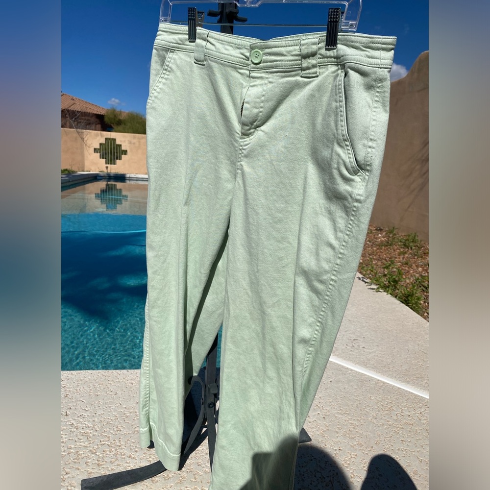 Pastel Green Pants